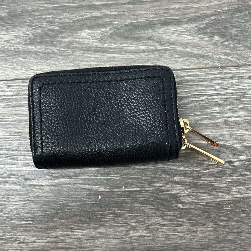 Marc Jacobs “The Groove” Double Zip Leather Wallet Card Case - Picture 4 of 7